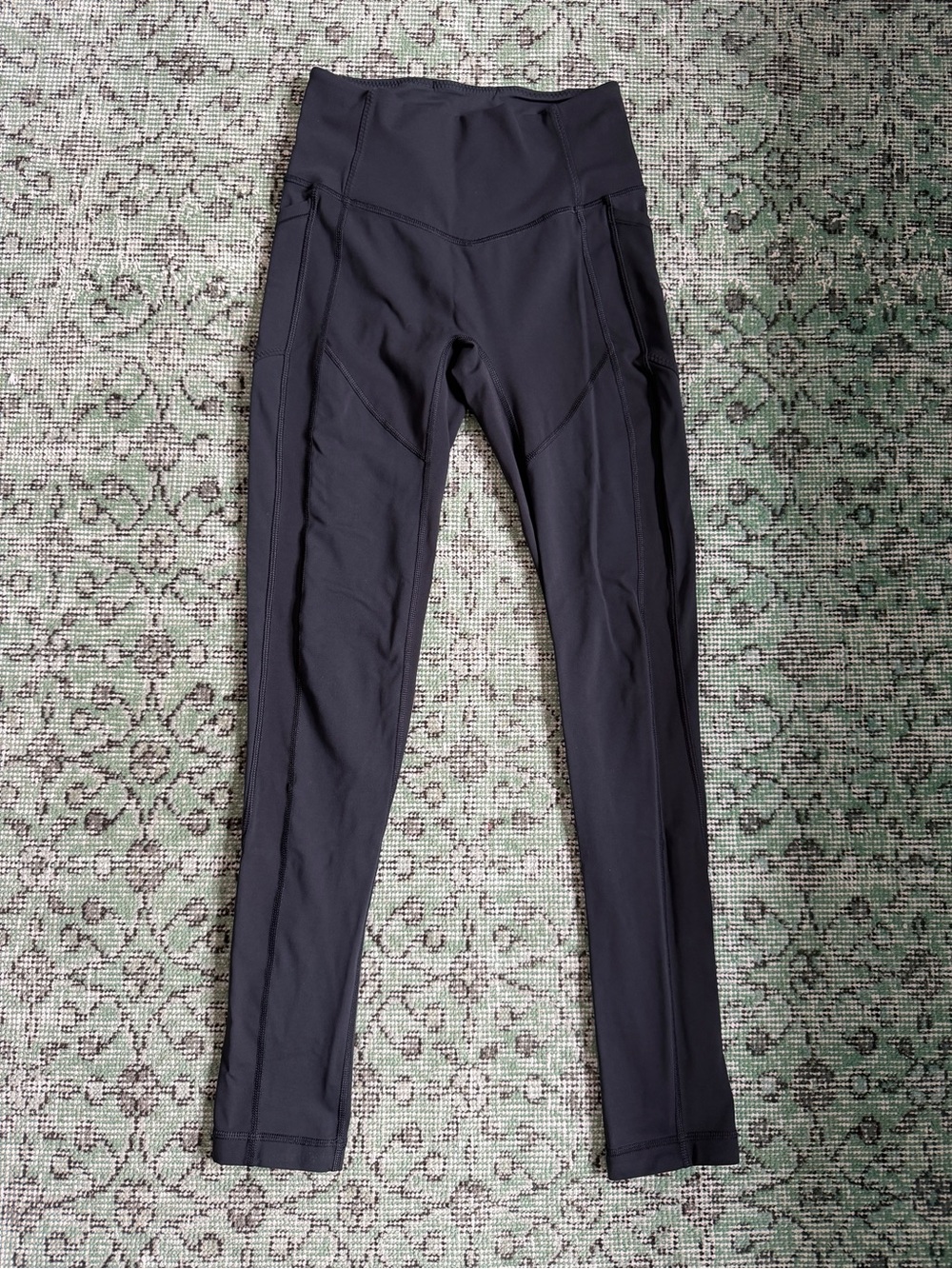 lululemon athletica Black High-Rise Leggings with pockets